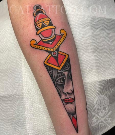 Tattoos - Lady Dagger - 143093