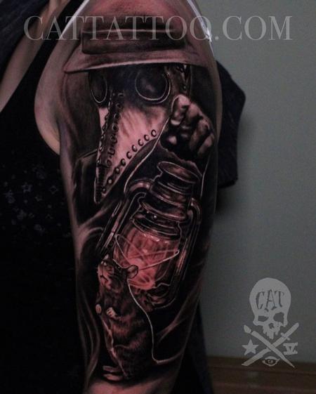 Tattoos - Plague Doctor  - 143001
