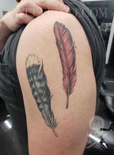 Feathers Tattoo Design Thumbnail