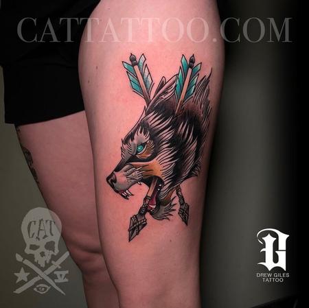 Tattoos - Wolf - 144049