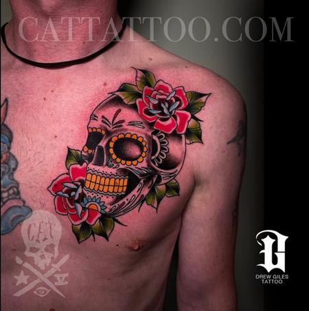 Tattoos - Sugar Skull - 144042