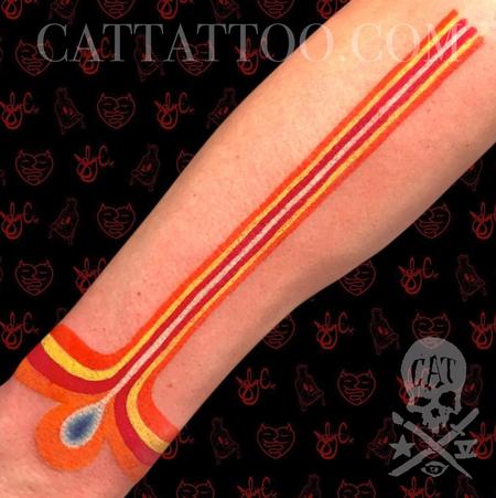 Tattoos - Geometric Color - 142980