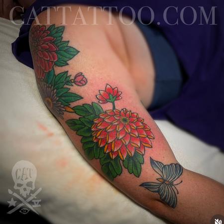 Mark C. Merchant - Florals and Butterflies