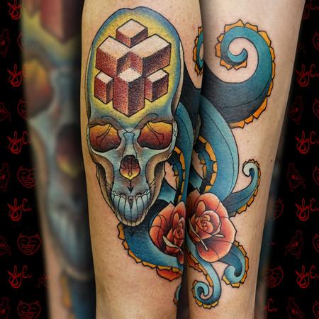 Tattoos - Octo-Skull - 126406