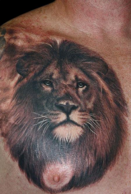 Tattoos - Lion  - 63149
