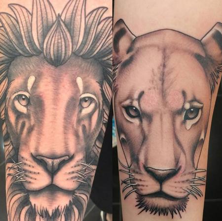 Tattoos - LIONS - 128515