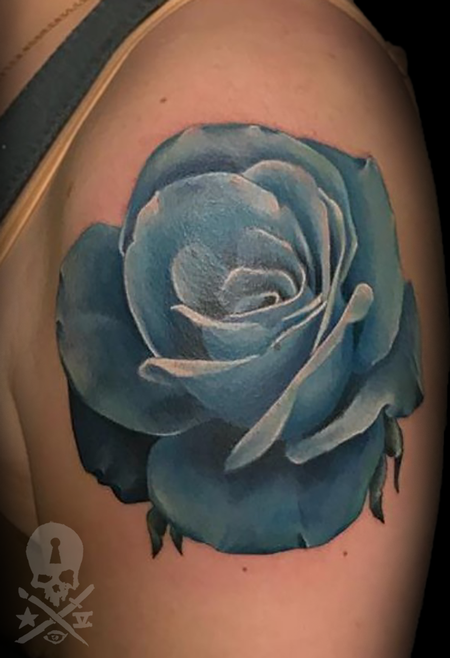 Tattoos - Blue Rose - 132931