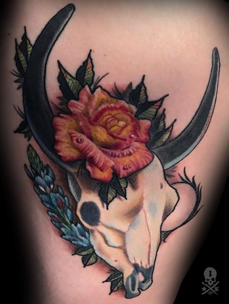 Tattoos - Bull Skull - 130177