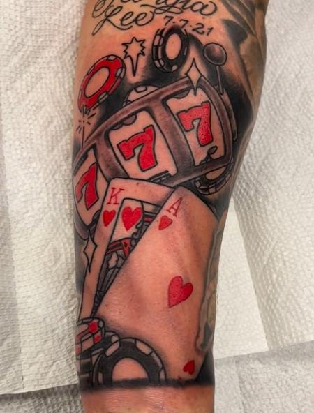 Justin Gorbey - Traditional Gamblers Half Sleeve