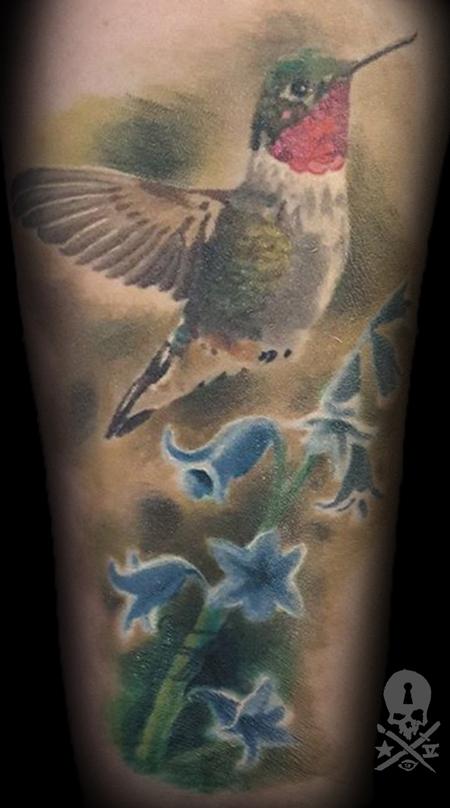 Tattoos - Humming bird - 131399