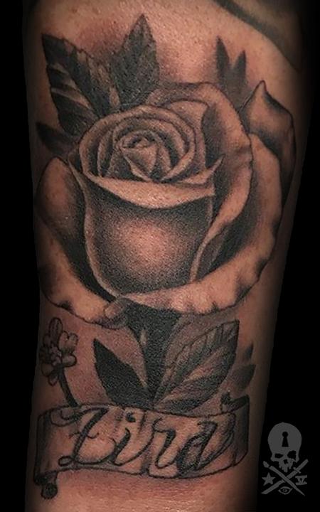 Tattoos - Rose - 132452