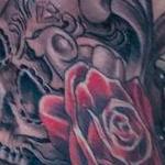 Sugar Skull Pocket Watch Tattoo Thumbnail