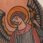 St. Michael  Tattoo Thumbnail