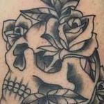 Skull and Rose Tattoo Thumbnail
