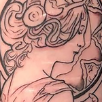 Art Nouveau Tattoo Thumbnail