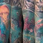 Underwater Sleeve Tattoo Thumbnail