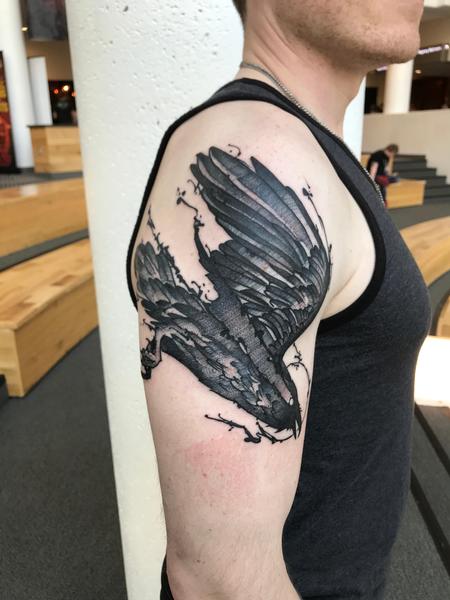 Tattoos - Black Raven  - 138691