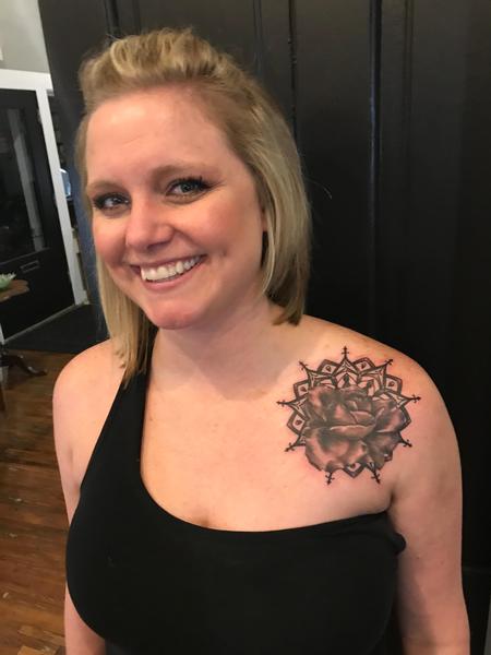 Tattoos - Mandala Rose  - 138724