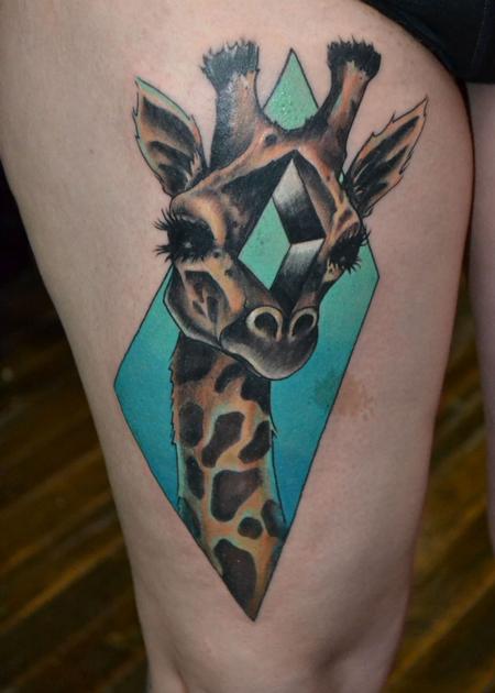 Tattoos - Giraffe  - 91401