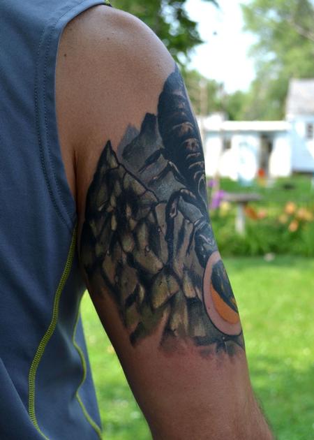 Tattoos - rocky bio scorpion - 93501