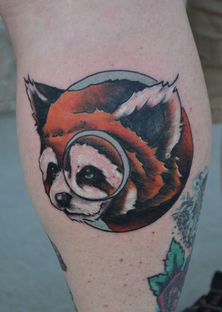Tattoos - the lesser panda - 93552