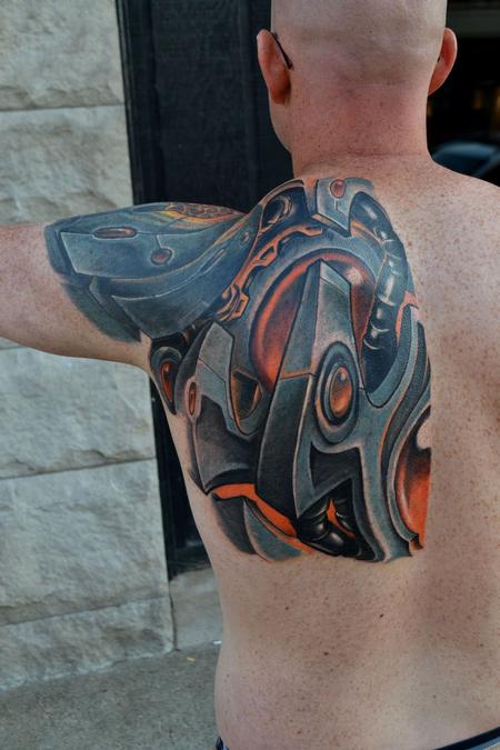 Tattoos - Biomechanical Back 2 - 93775