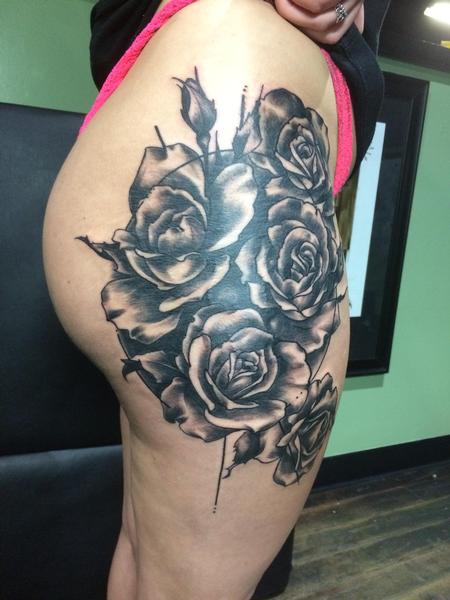 Tattoos - Roses - 124957