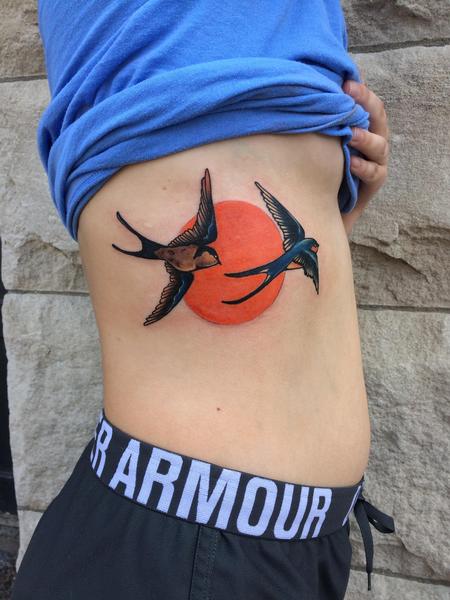 Tattoos - Mom's swallows - 128276