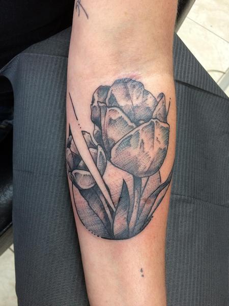Tattoos - Tulips - 128280