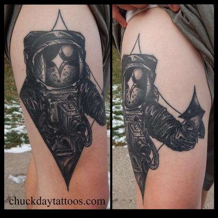 Tattoos - Healed Spaceman - 98329