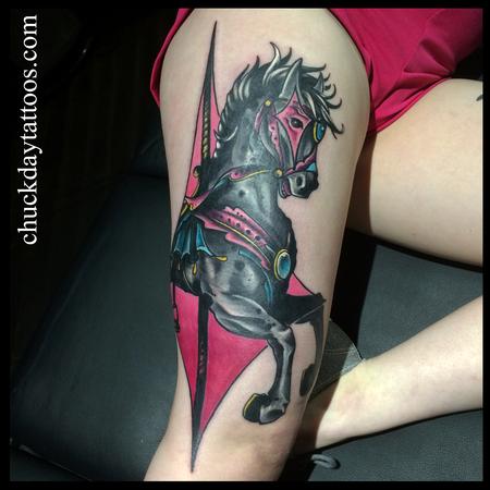 Tattoos - Carousel horse - 102116
