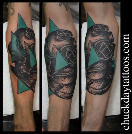 Tattoos - Diver Helmet - 95416