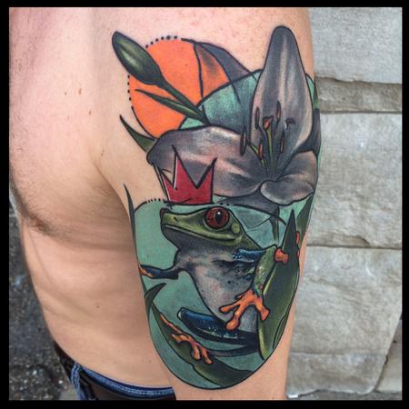 Tattoos - Frog King - 112462