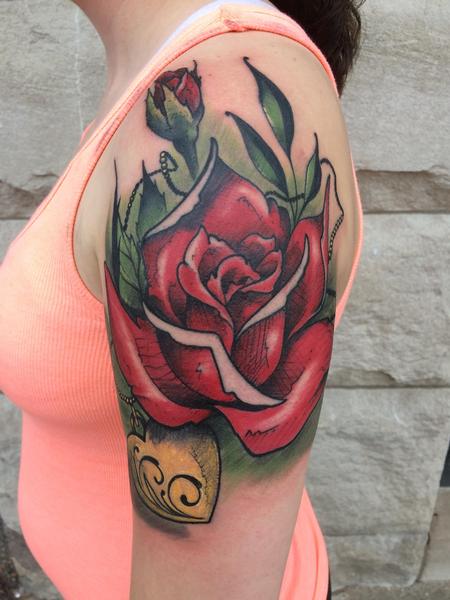 Tattoos - Rose - 115645