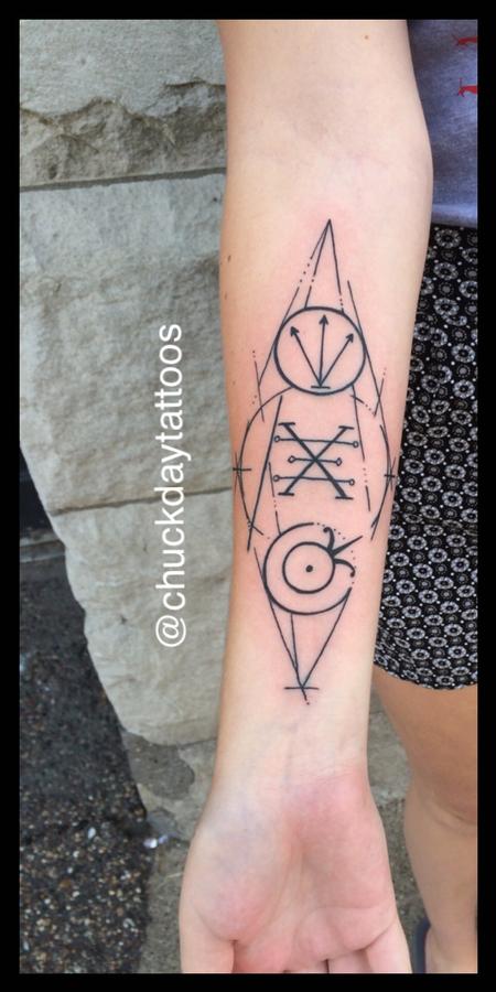 Tattoos - Copper Silver Gold - 119415