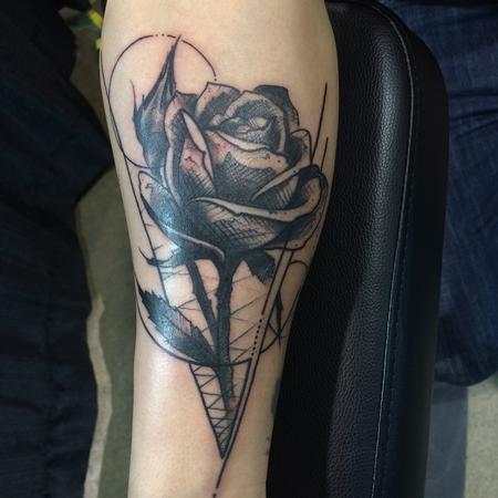 Tattoos - Luis' rose - 115607