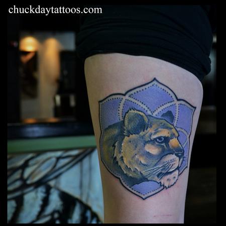 Tattoos - Lioness Mandala - 99421