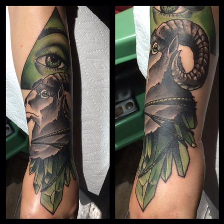 Tattoos - Ram Crystals - 112473