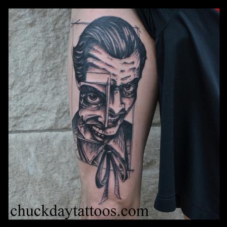 Tattoos - The Joker 1st sess - 95936
