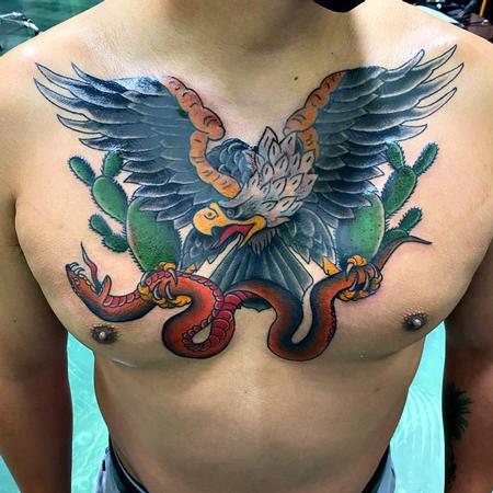 Shane Standifer - Traditional Chest Piece