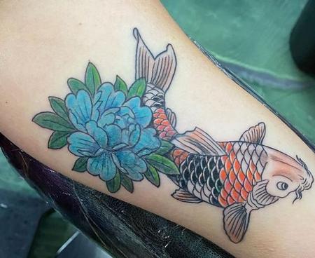 Tattoos - Koi Fish  - 144371