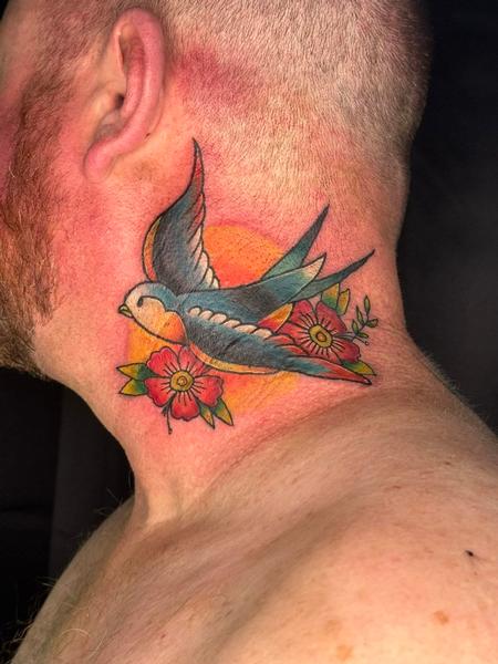 Tattoos - Traditional Bird - SlyFox - 146241