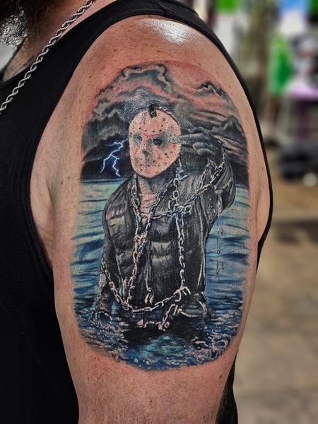 Tattoos - Jason Vorhees tattoo-Jack  - 146243