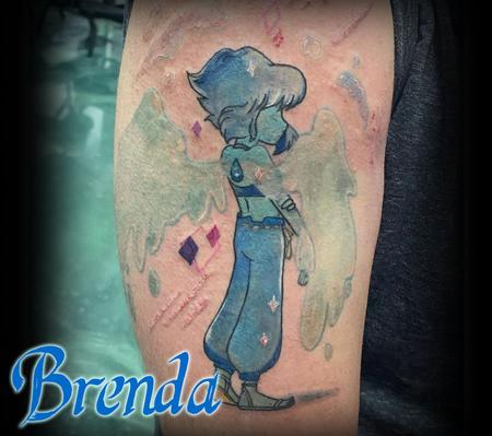 Tattoos - Lapis Lazuli from Steven Universe by Brenda  - 143441