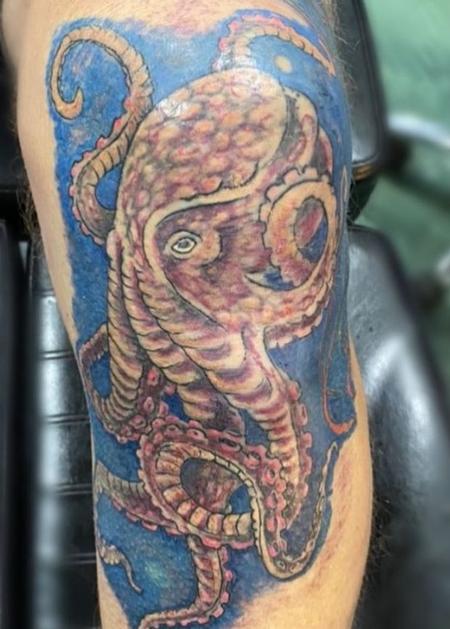 Daddy Jacks Body Art Studio : Nature Animal Octopus : Tattoos : Page 1