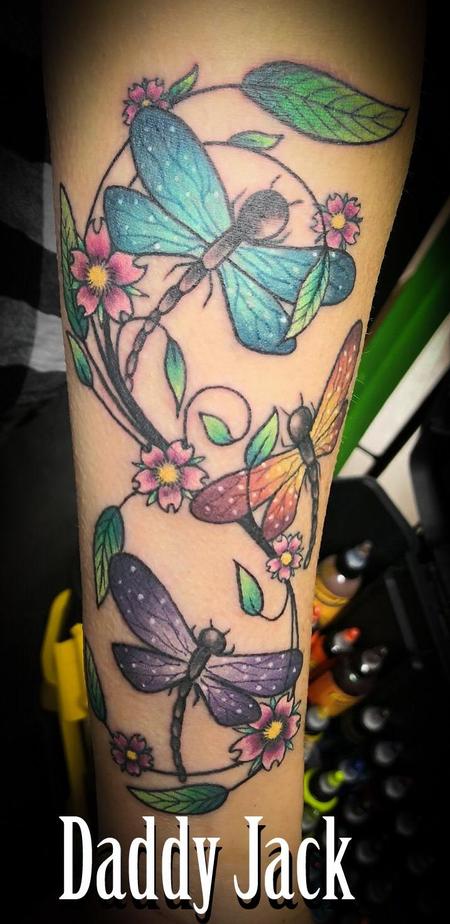 Tattoos - Dragonflies - 137238