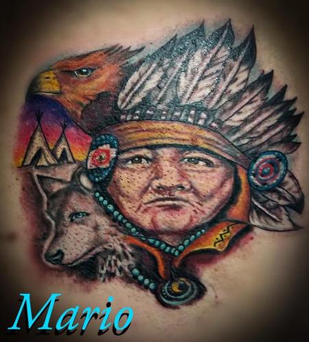 Mario Padilla - Native American Chief