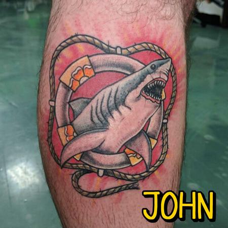 Tattoos - Traditional_Shark_byJohn - 133451