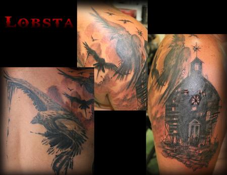 Tattoos - Raven_Church_Lobsta - 128518