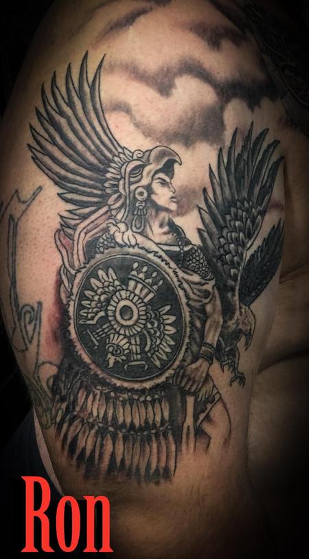 Tattoos - Aztec Warrior - 137251